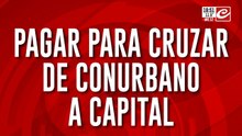 Pagar para cruzar de Conurbano a Capital: $700 pesos para cruzar por agua