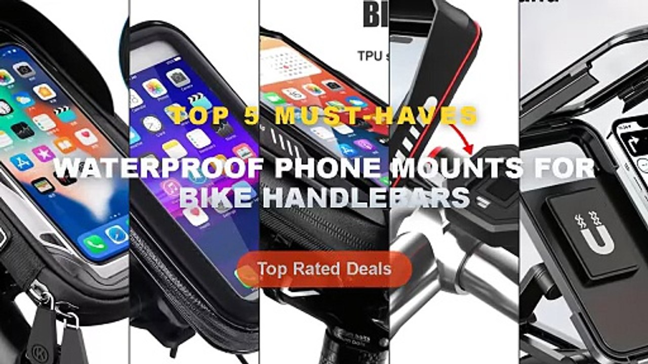 Why Everyone Is Buying Waterproof Phone Mounts...