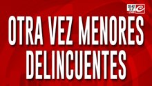 Otras vez menores delincuentes: nene de 12 años apuntó con un arma a un vecino