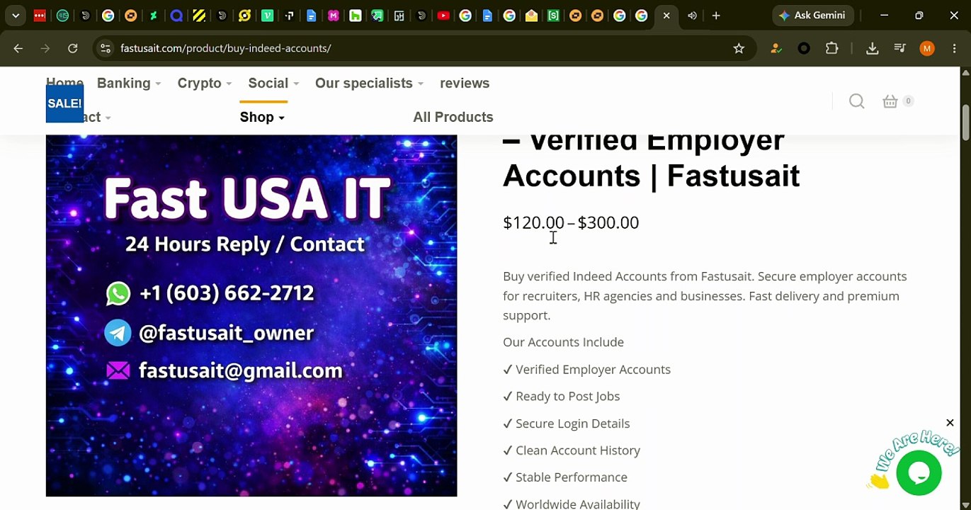 How to Securely Buy Verified Indeed Accounts in 2...