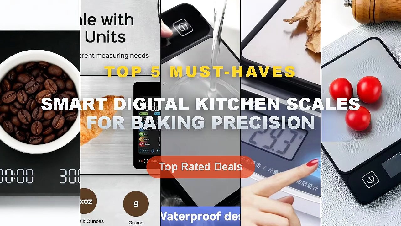 Why Everyone Is Buying Smart Digital Kitchen Scales For Baking Precision - 10kg Kitchen Scale LCD Digital Display Electr...