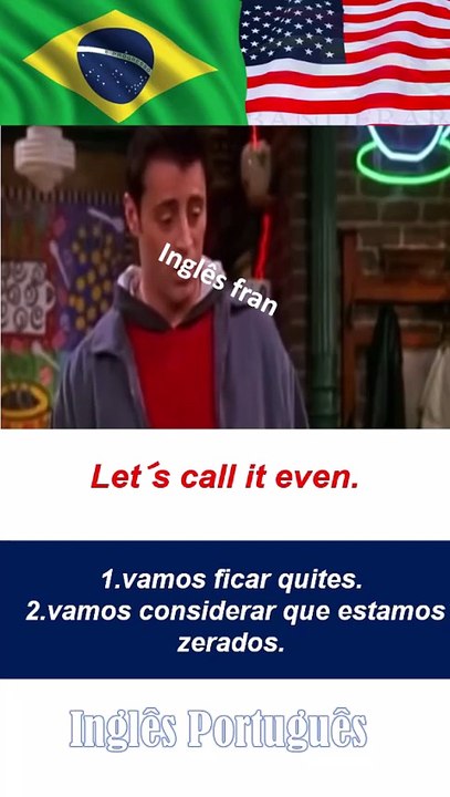 Let´s call it even.