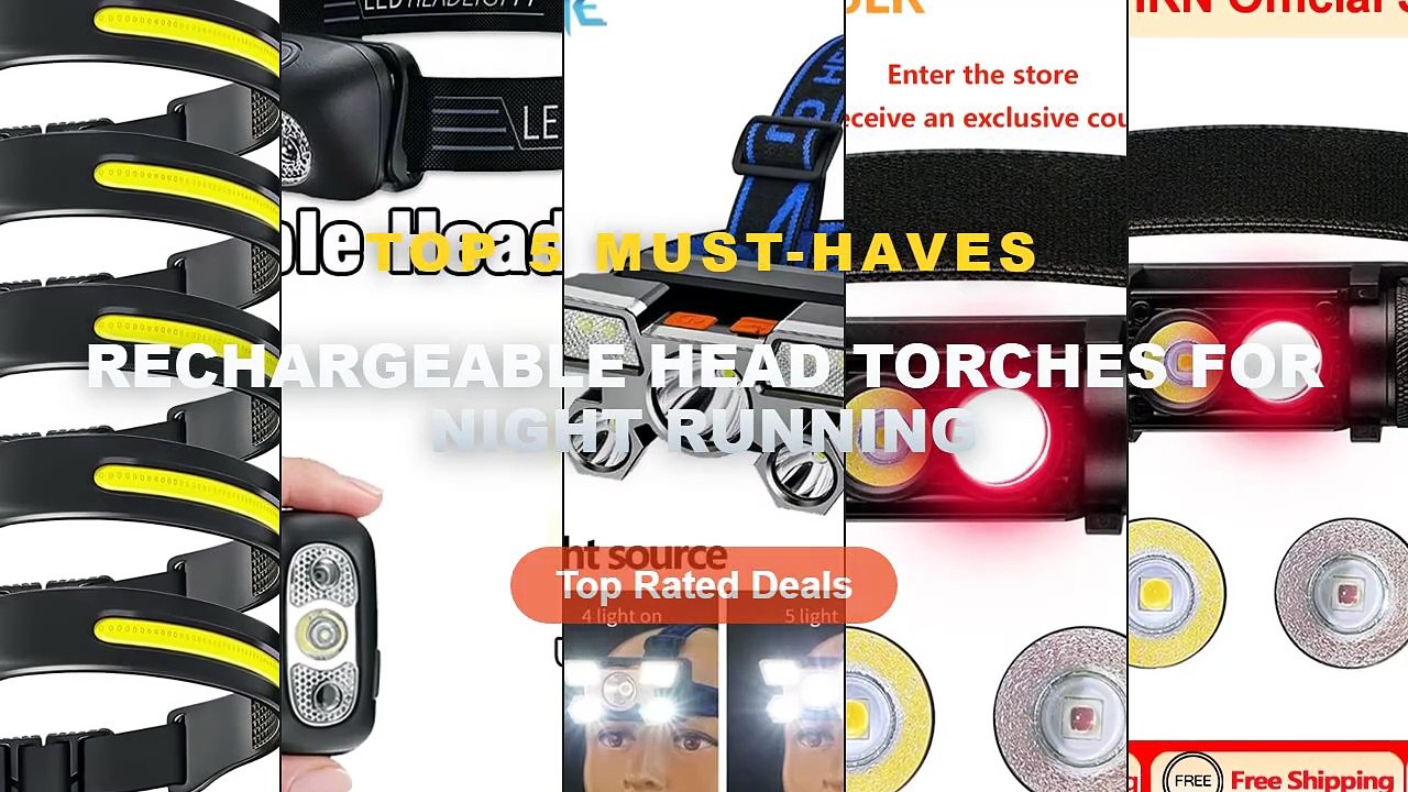 Cheap & Best Rechargeable Head Torches For Nigh...