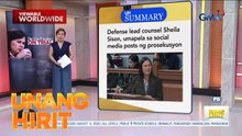 UH Summary - Day 15 ng impeachment trial ni VP Sara Duterte | Unang Hirit
