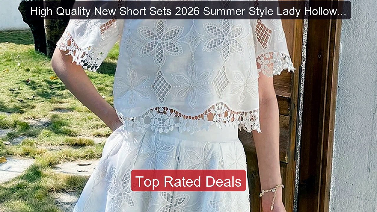 High Quality New Short Sets 2026 Summer Style Lady Hollow Out... -- Amazing Value 2026 | Must Have!