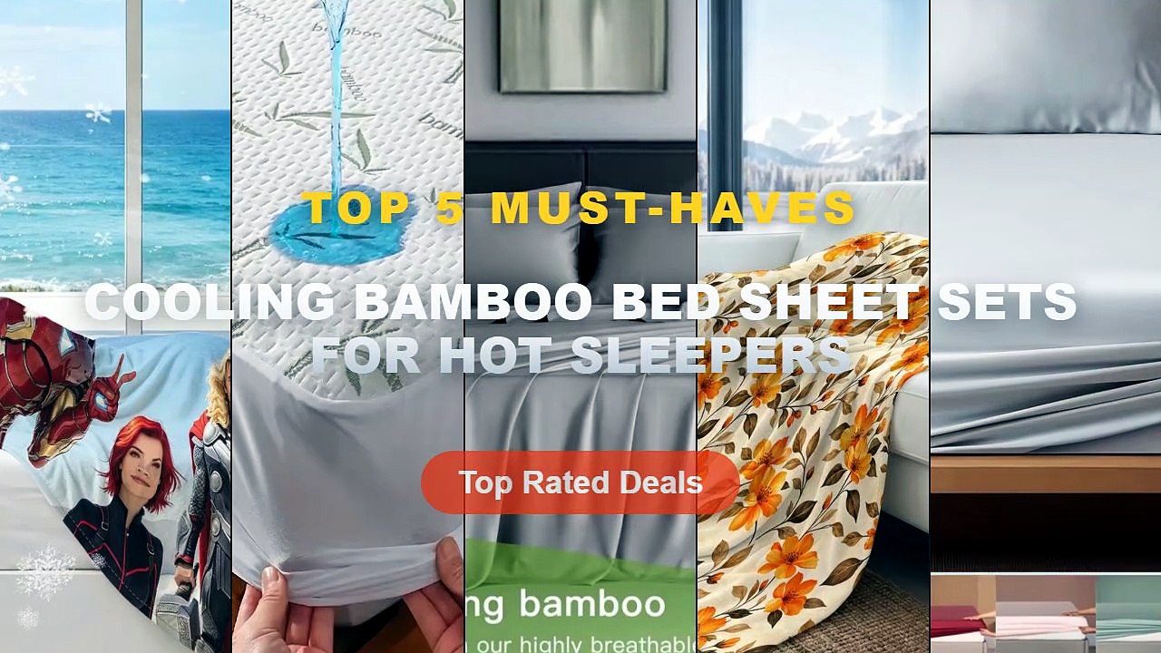 Don't Buy Cooling Bamboo Bed Sheet Sets For Hot...