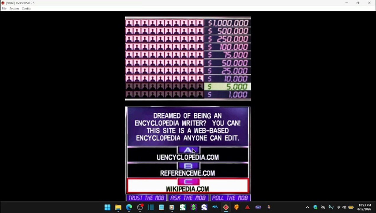 US 1 vs 100 Nintendo DS Game 9