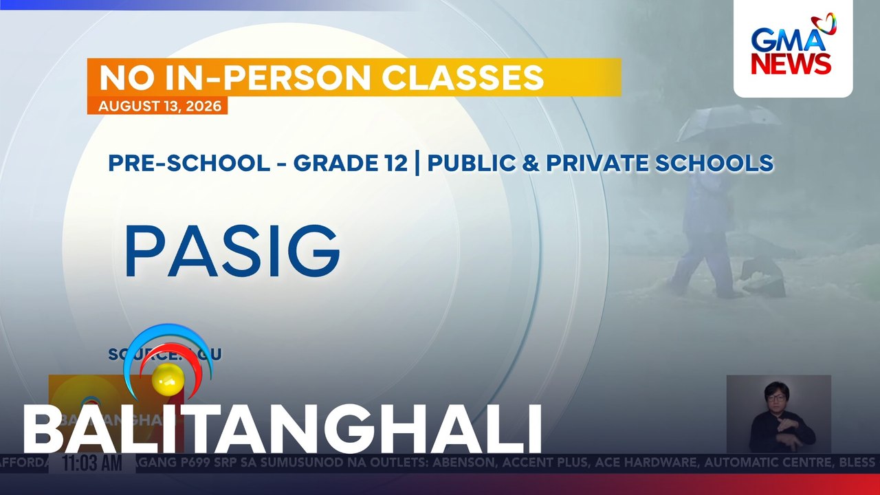 Pasig City PIO - Walang in-person classes sa Pa...