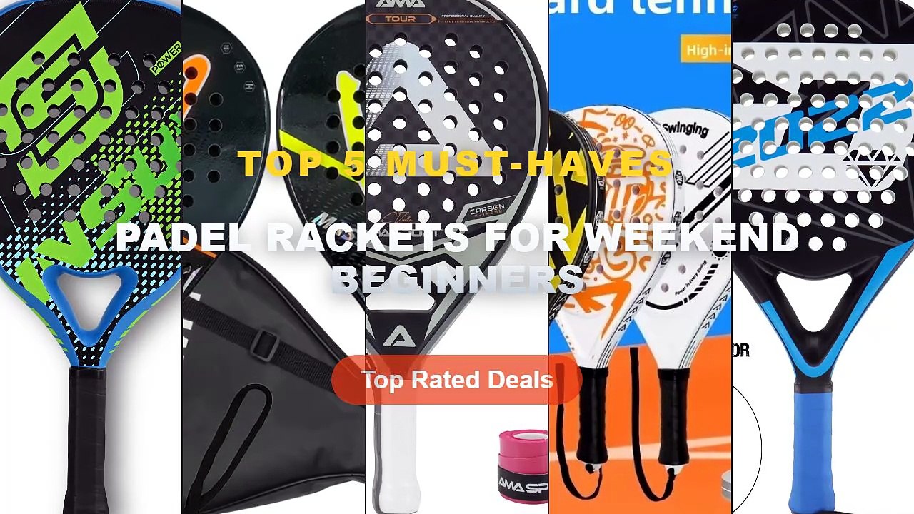 Cheap & Best Padel Rackets For Weekend Beginners Unboxing & Review - INSUM Padel Racket 2022 Carbon Fiber Soft EVA Surfa...