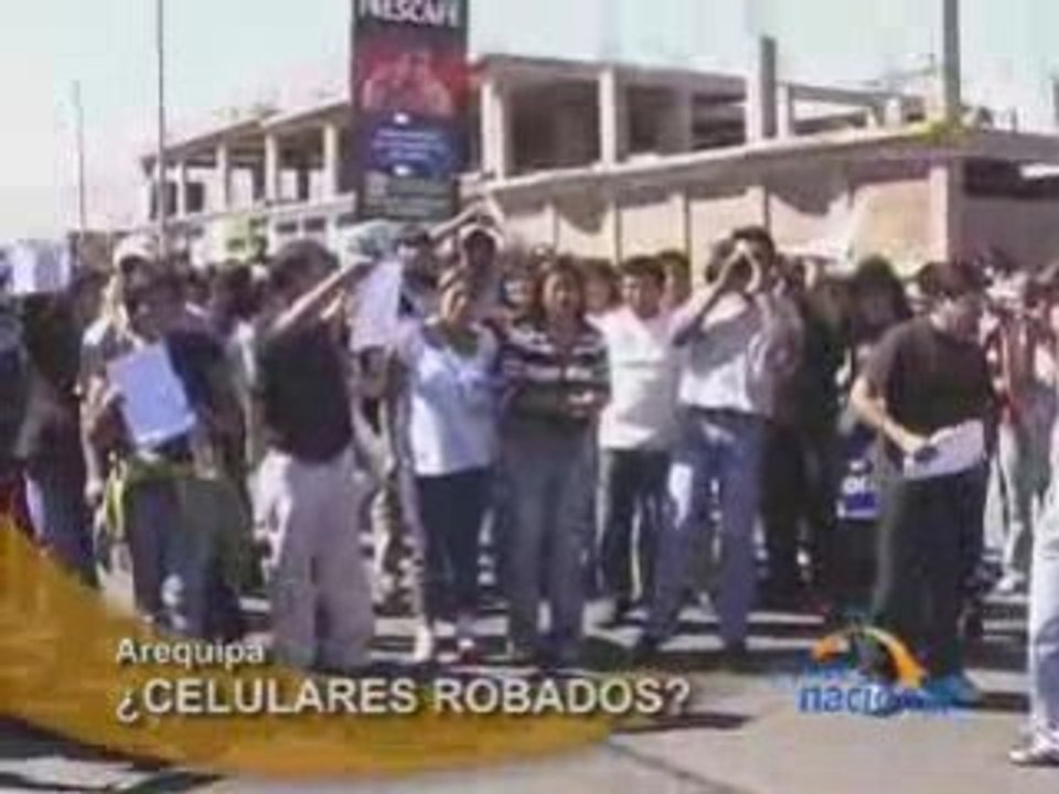 ¿CELULARES ROBADOS? - AREQUIPA