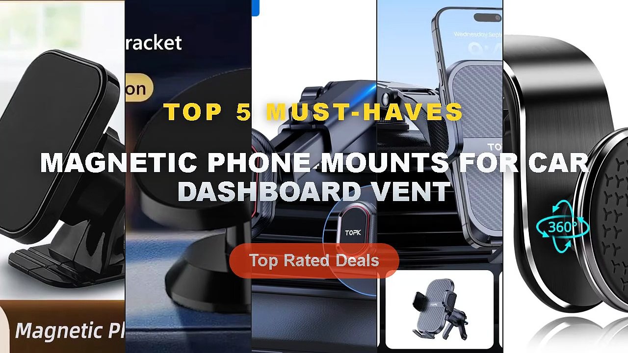 Don't Buy Magnetic Phone Mounts For Car Dashboard Vent Before Watching This! - Magnetic Car Phone Holder Stand Air Vent ...