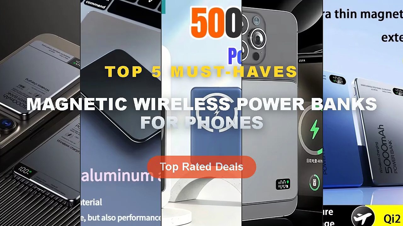 Don't Buy Magnetic Wireless Power Banks For Pho...