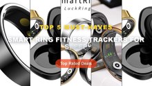Ultimate Guide to the Best Smart Ring Fitness Trackers For Sleep - R09 Smart Ring Men Women with Charging Case,Heart Rat...