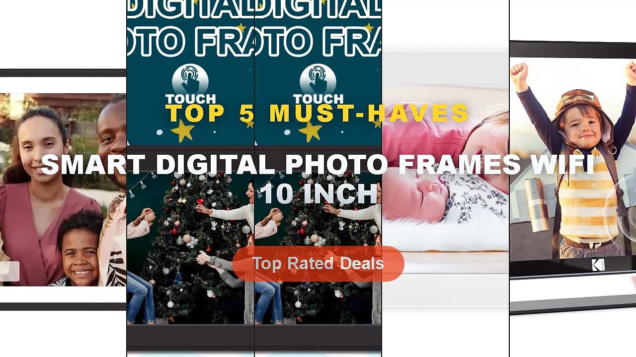 Ultimate Guide to the Best Smart Digital Photo Frames WiFi 10 Inch - WiFi Digital Photo Frame Kodak 10.1 Inch 32GB Smart...