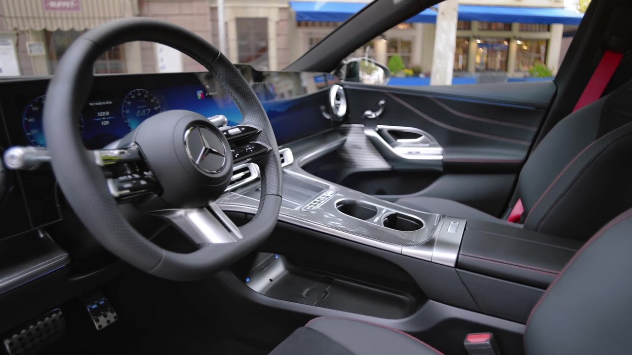 The all-new electric Mercedes-Benz C-Class in L...