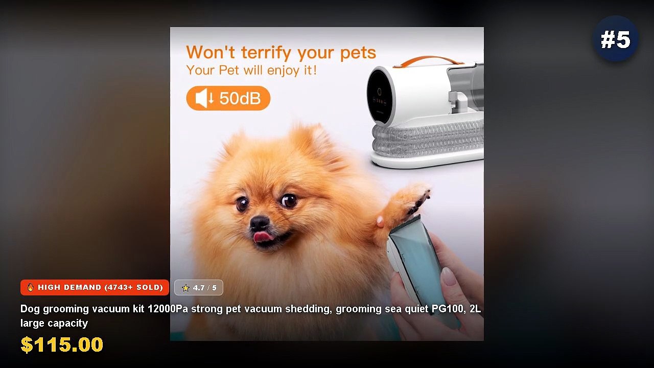 Cheap & Best Pet Grooming Vacuum Kits For Shedd...