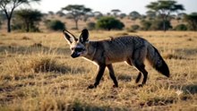 Bat-Eared Fox : The desert hunter with enormous ears and incredible hearing