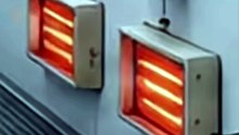 OEM Customized Carbon Fiber Infrared Heating Tube 850mm 230v 2000w for Powder Coating Drying Oven