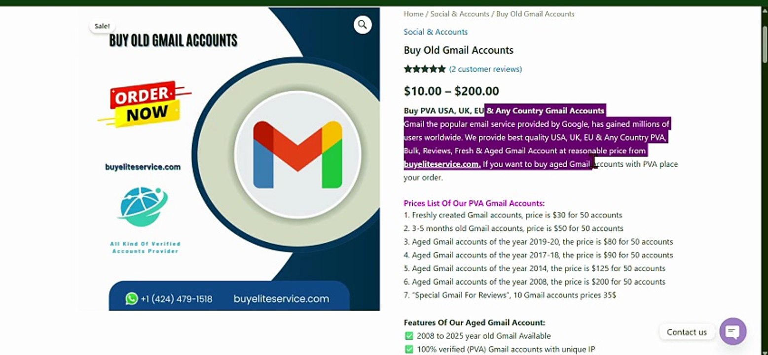 7 Best Sites to Buy Gmail Accounts: PVA & Aged for ...
