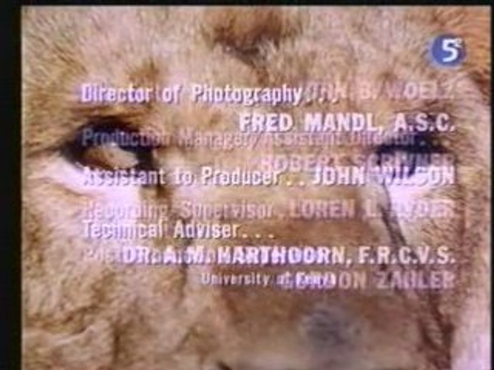 Générique de Daktari avec Marshall Thompson