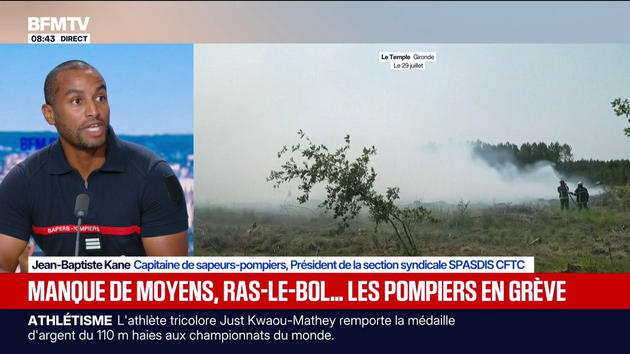 Pompiers en grève ce jeudi: "Notre modèle ne co...