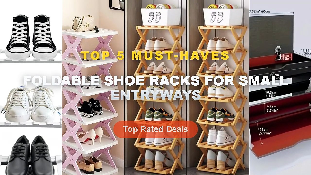 Foldable Shoe Racks For Small Entryways: Top 5...