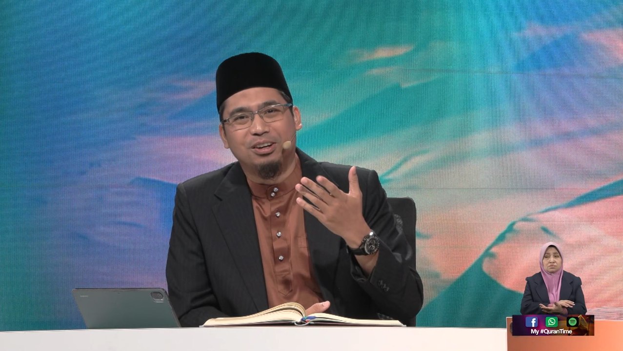 Episod 1345 My #QuranTime 2.0 Rabu 19 Ogos 2026 Surah Al-Qasas (28: 6-8) Halaman 386
