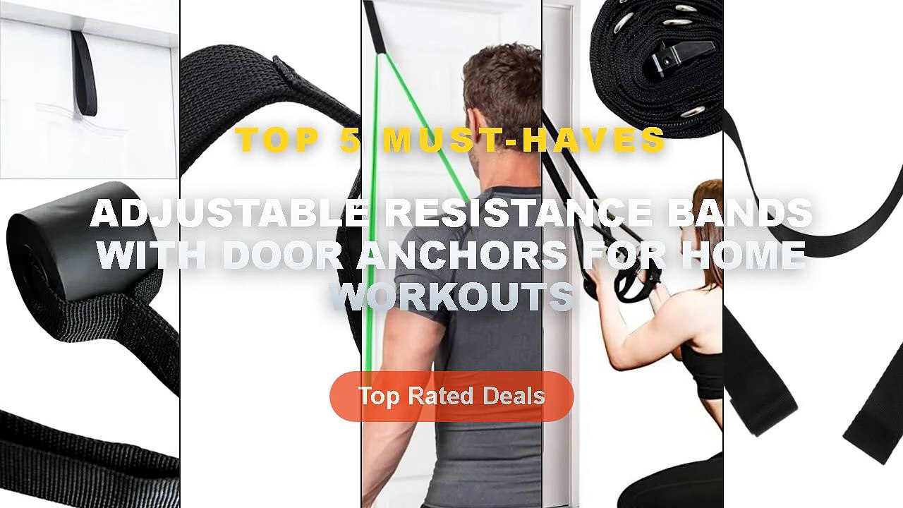 Cheap & Best Adjustable Resistance Bands With D...