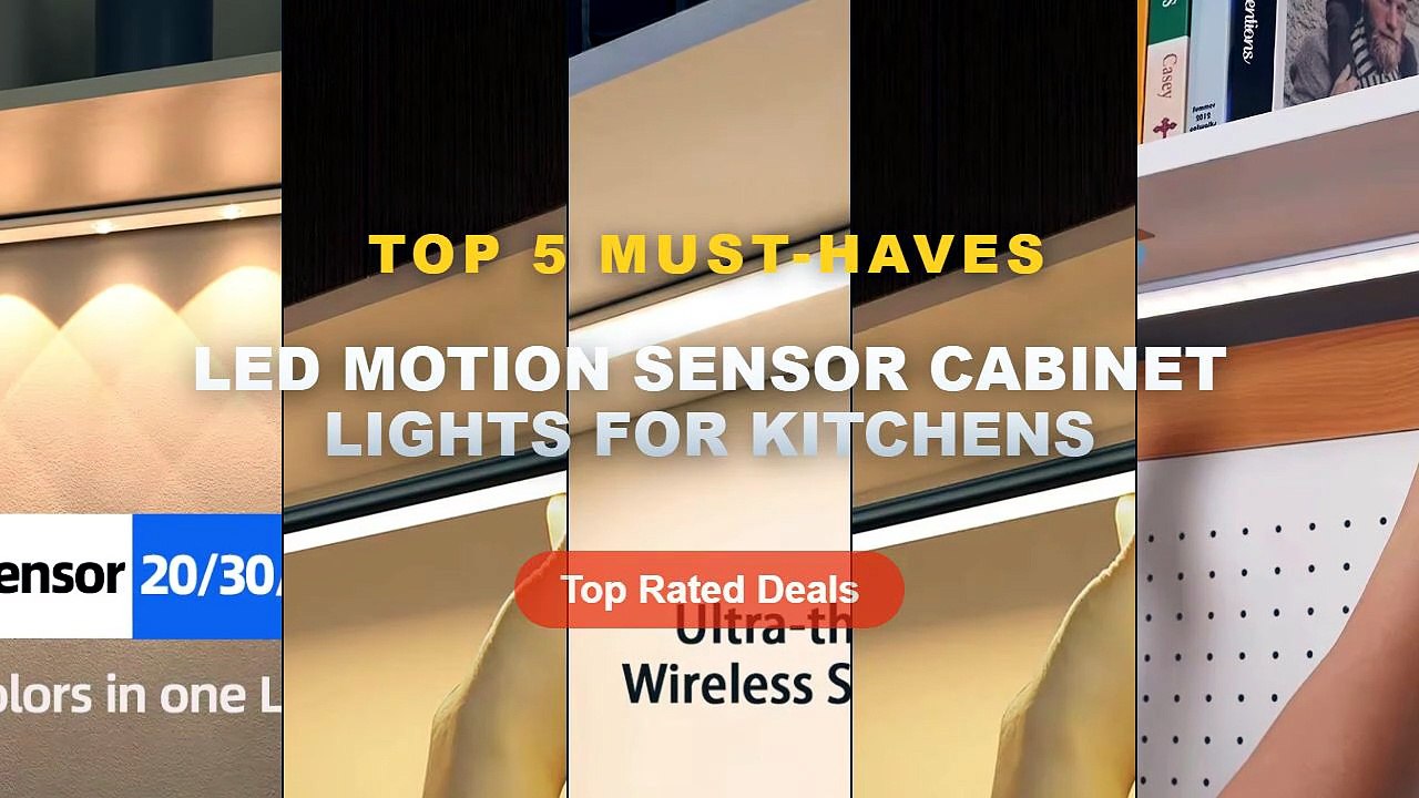 Cheap & Best LED Motion Sensor Cabinet Lights F...