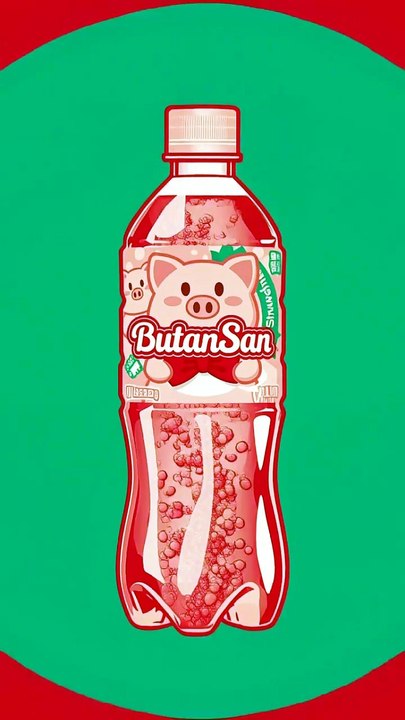 ブタんさんでシュワシュワ！カロリーオフ炭酸飲料CM【ButanSan】