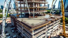 From ZERO to 632m： Shanghai Tower Built in 7 MINUTES ｜ AI Time-Lapse