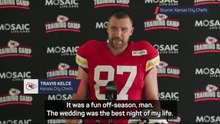 Marrying Taylor Swift 'best night of my life' - Kelce