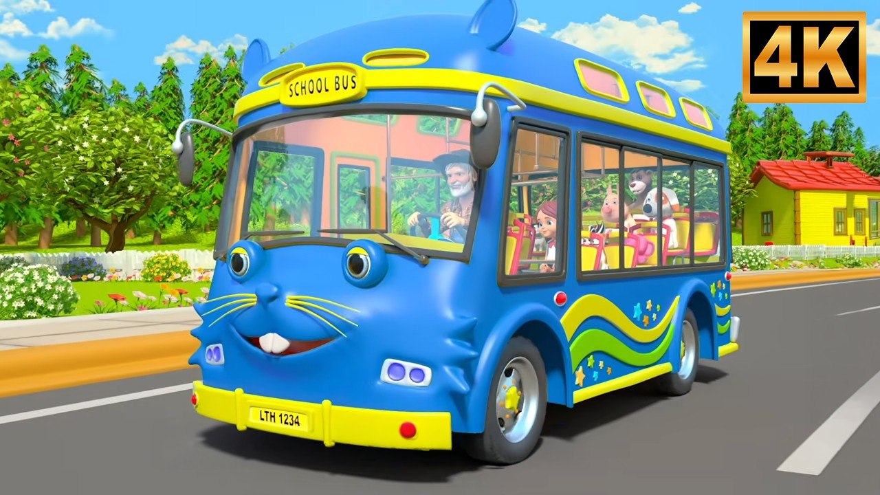 Wheels on the Bus | Nursery Rhymes for Kids | Baby Songs | Kids Songs
