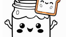 How to Draw a Cute Jar Step by Step