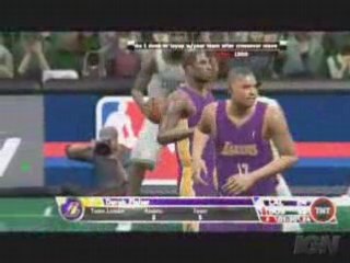 E3 2008 - Nba09 - gameplay Sony - Jeux Vidéo