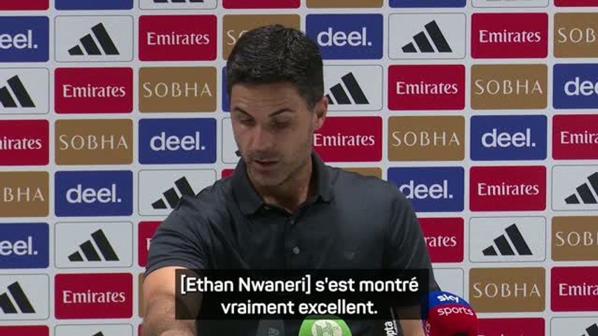 Mikel Arteta dépeint un prêt à l'OM mouvementé pour Ethan Nwaneri mais qui l'a rendu plus mûr