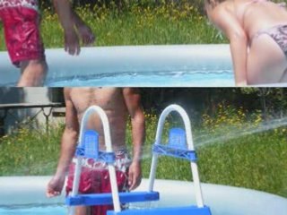 Journée piscine chez lionel