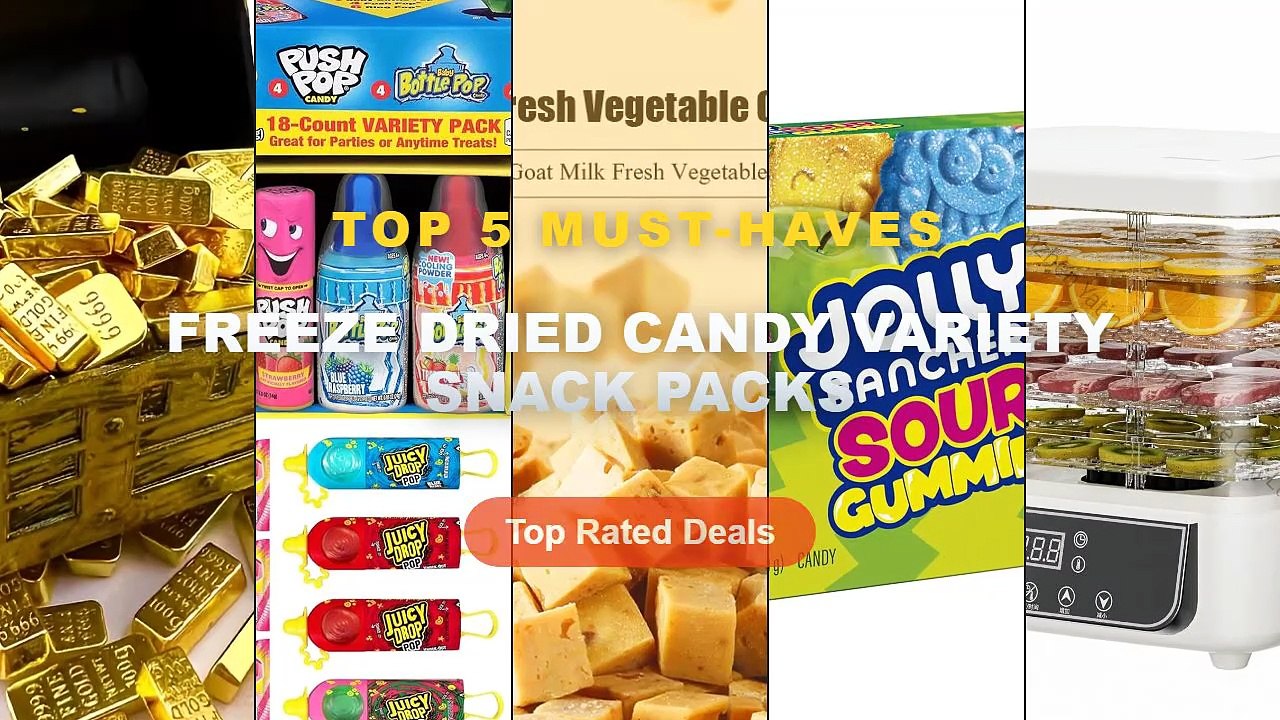 Don't Buy Freeze Dried Candy Variety Snack Pack...