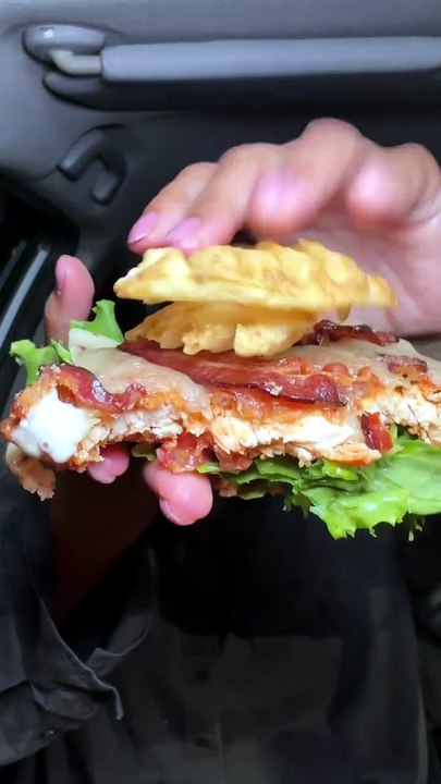 Chick-fil-A Is Better at Night | Food ASMR Mukbang #Shorts