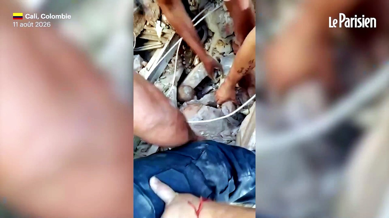Un bébé sorti vivant des décombres après le séisme en Colombie
