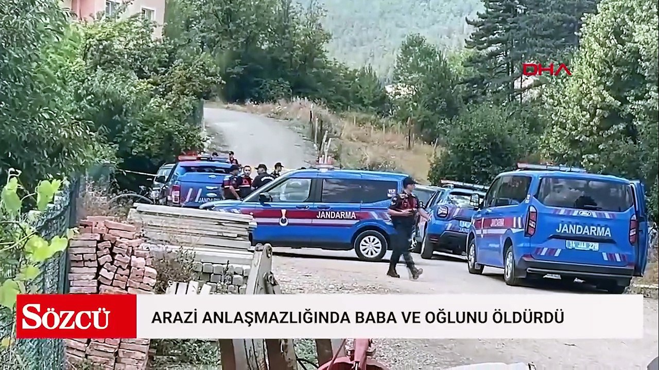 'Arazi anlaşmazlığı' kavgasında, baba ve oğlunu tüfekle vurarak öldürdü