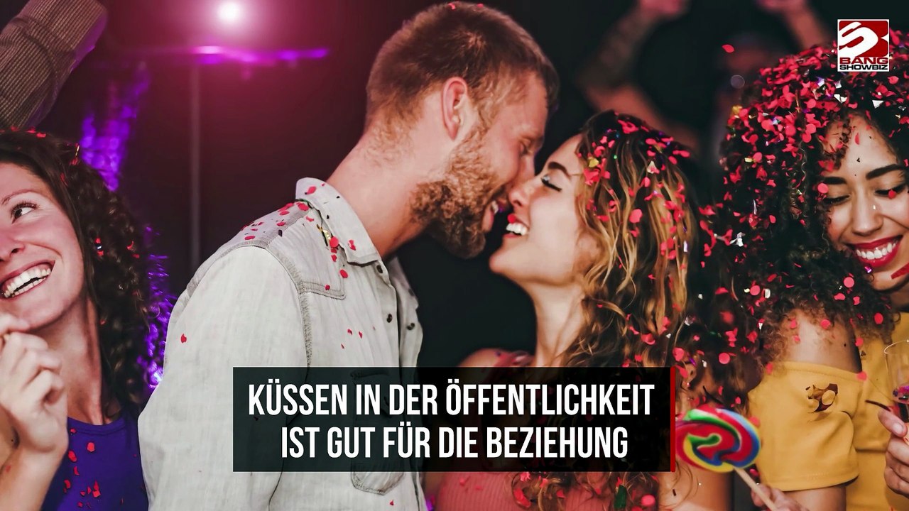 Küssen in der Öffentlichkeit ist gut für die Beziehung