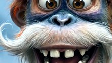🐒😂 This Monkey’s Expressions Are Absolutely Hilarious! | AI-Generated Video
