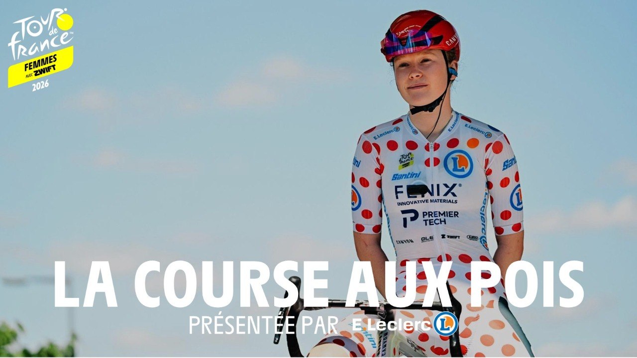 Racing for the dots - Tour de France Femmes avec Zwift 2026