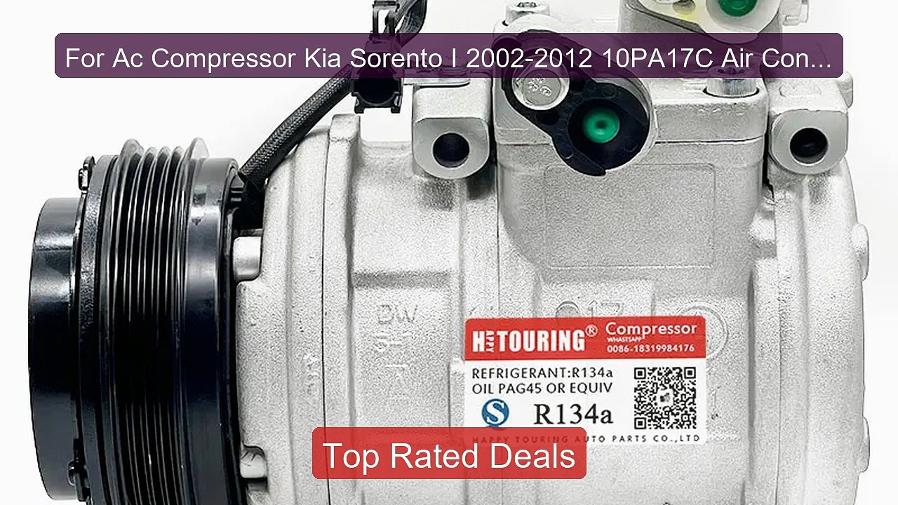 For Ac Compressor Kia Sorento I 2002-2012 10PA1...