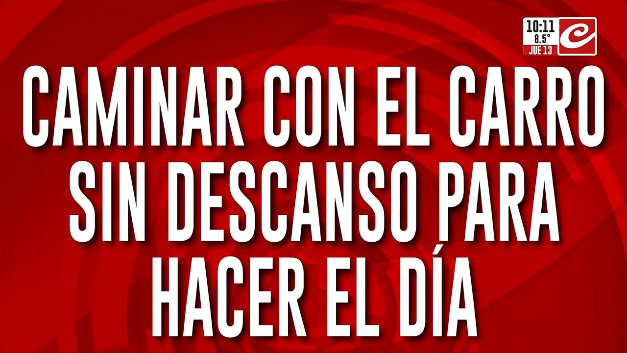 Recicladores urbanos en crisis: la otra cara de la caída del consumo
