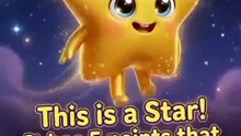 👉 "Learn Star Shape ⭐ | Shapes for Kids | Fun Learning Video #Shorts"
