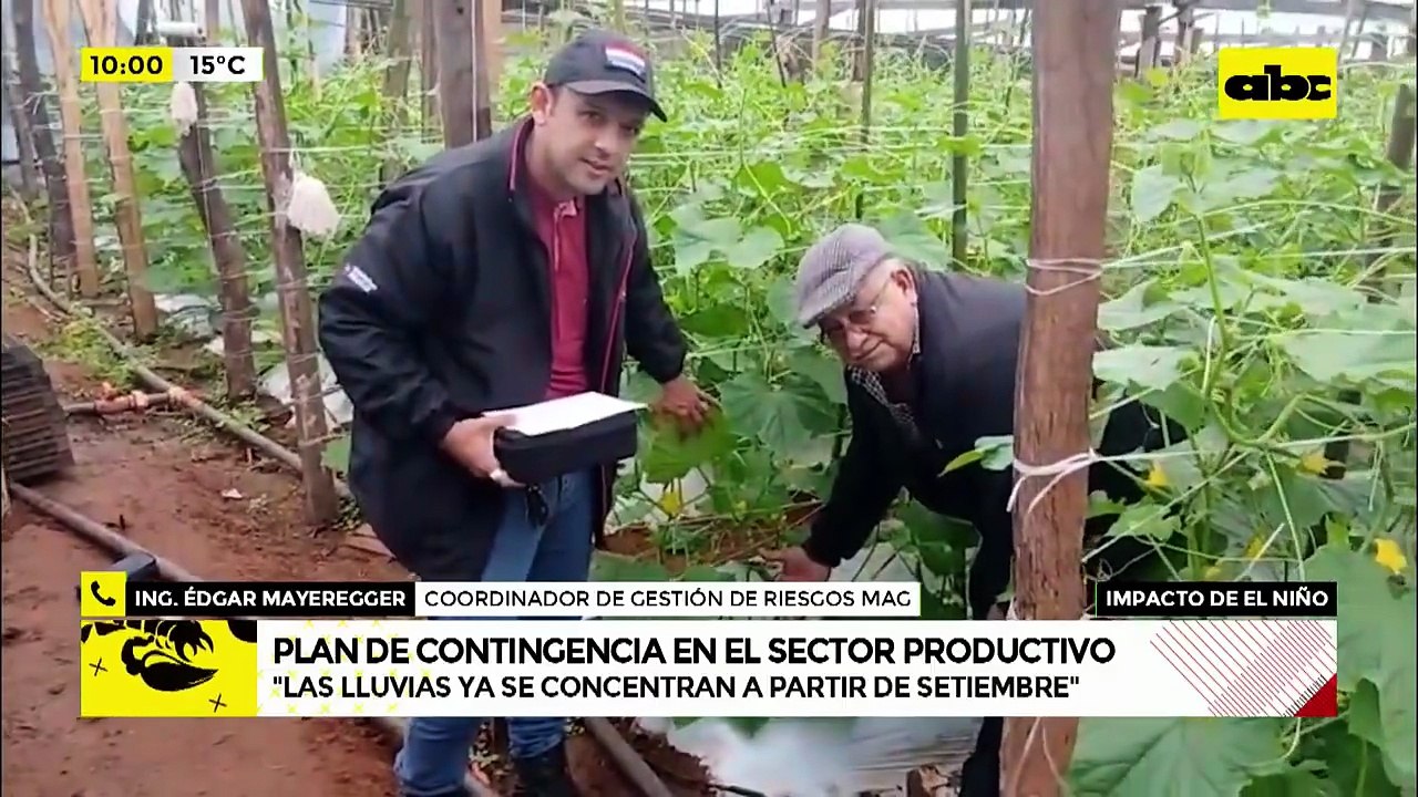 El pronóstico de Édgar Mayeregger_ fuertes lluvias desde septiembre obligan a activar planes