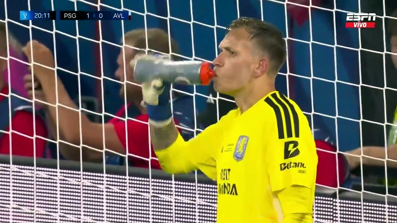 PSG 2-1 Aston Villa | Resumen | Supercopa