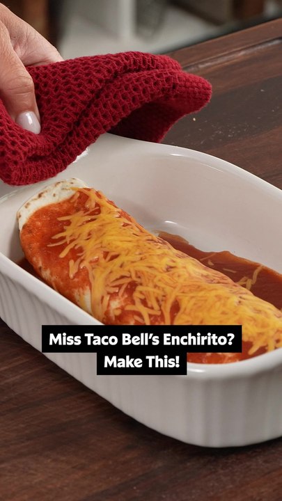 Copycat Taco Bell Enchirito Recipe